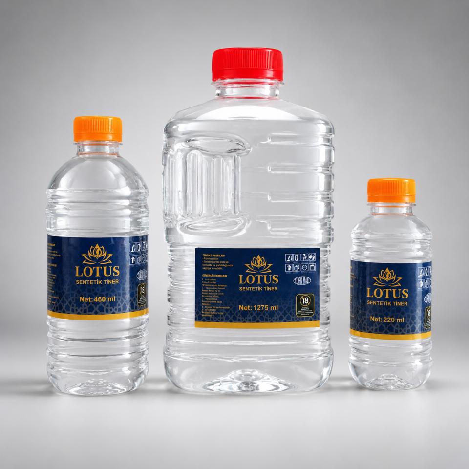 Lotus Sentetik Tiner Seti 1275 ml + 460 ml + 220 ml