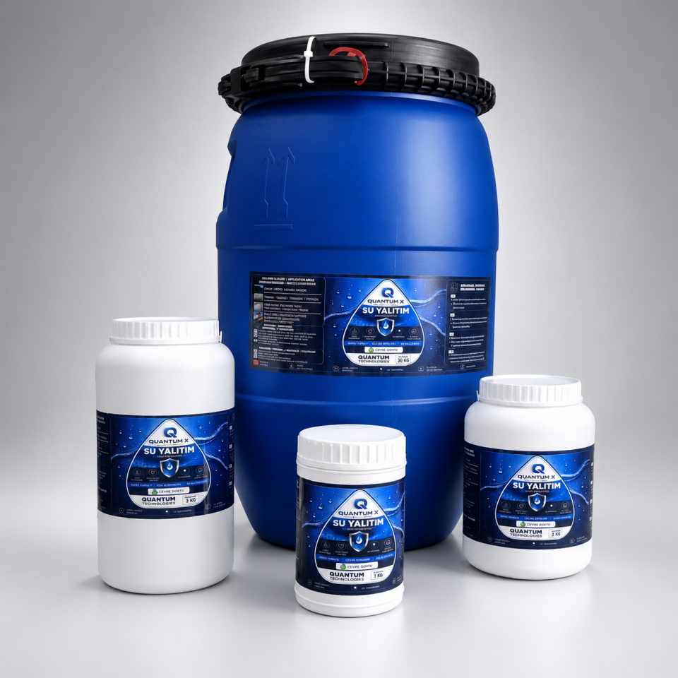 Quantum X Su Yalıtım Seti 30 Kg + 3 Kg + 2 Kg + 1 Kg
